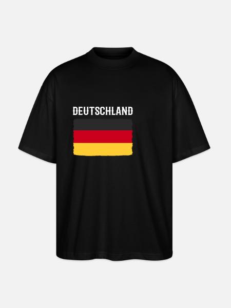 Germany - Stanley/Stella Oversized Unisex Organic T-shirt Blaster 2.0 - black