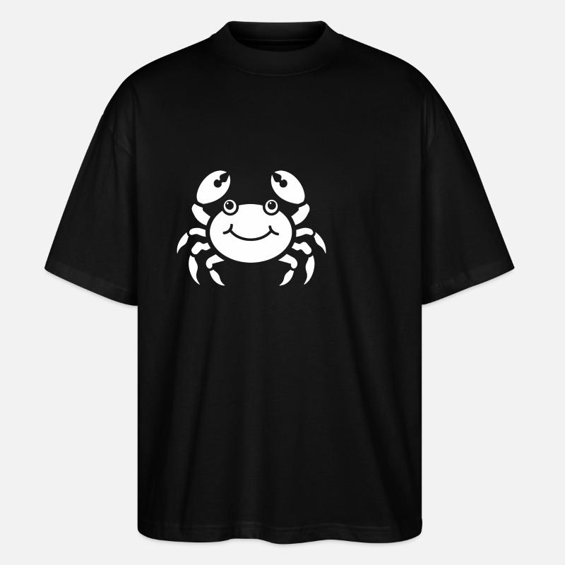 Krebs - Stanley/Stella Oversized Unisex Bio T-Shirt Blaster 2.0 - Schwarz