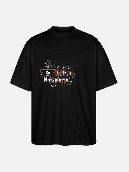 Periodic table - Stanley/Stella Oversized Unisex Organic T-shirt Blaster 2.0 - black