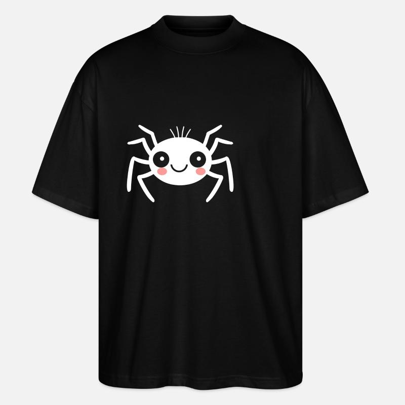 araignée - T-shirt bio Blaster 2.0 coupe oversize Stanley/Stella Unisexe - noir