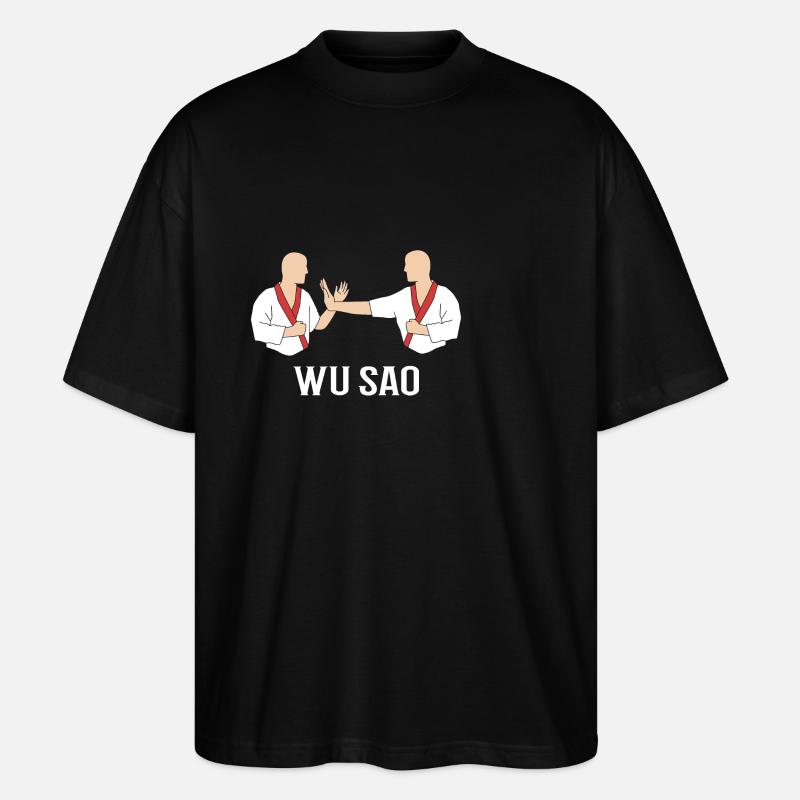 Wing Chun - T-shirt bio Blaster 2.0 coupe oversize Stanley/Stella Unisexe - noir