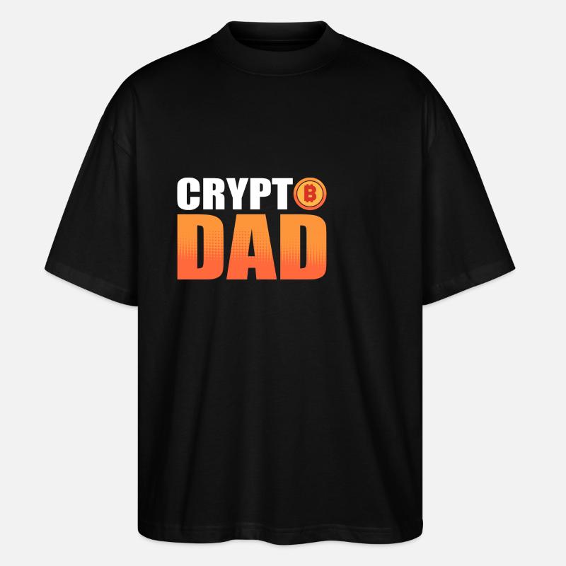 Bitcoin - Stanley/Stella Oversized Unisex Bio T-Shirt Blaster 2.0 - Schwarz