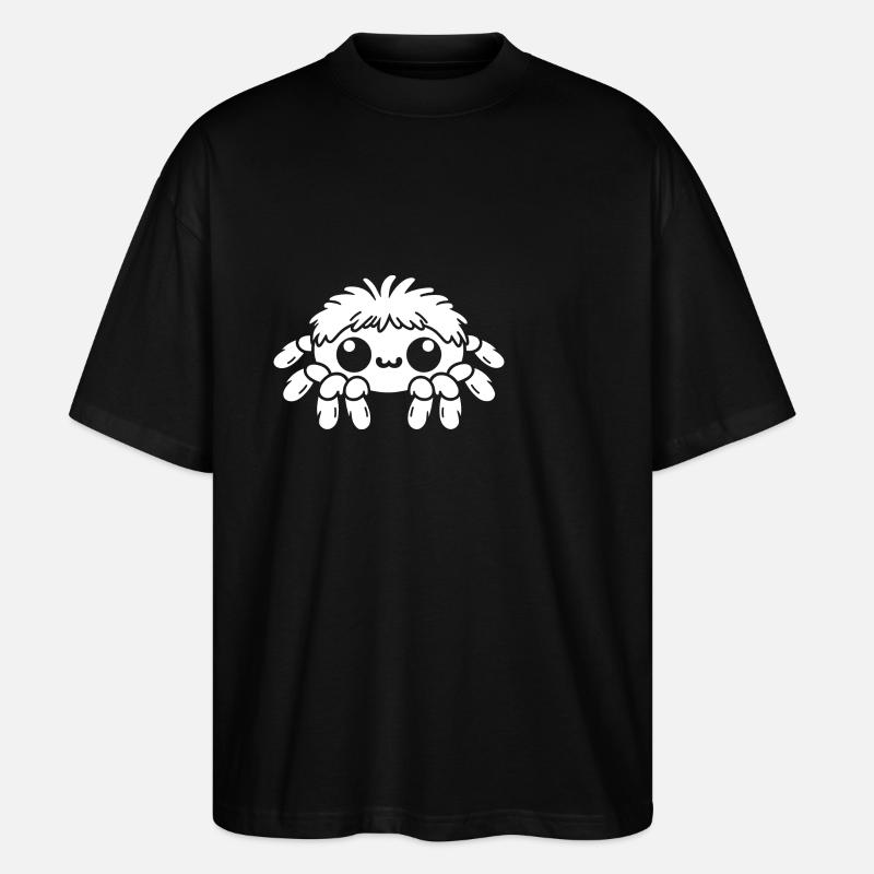 araignée - T-shirt bio Blaster 2.0 coupe oversize Stanley/Stella Unisexe - noir