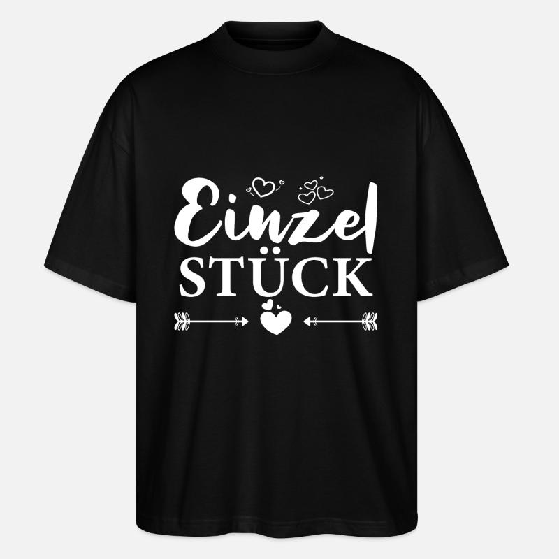 Einzelstück - Stanley/Stella Oversized Unisex Bio T-Shirt Blaster 2.0 - Schwarz