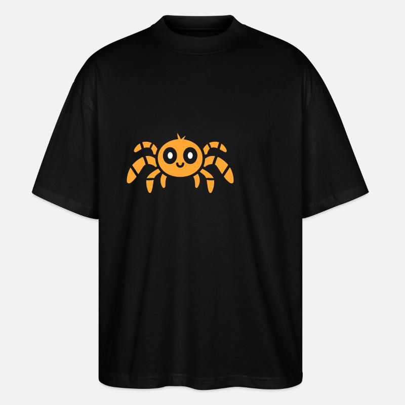 araignée - T-shirt bio Blaster 2.0 coupe oversize Stanley/Stella Unisexe - noir