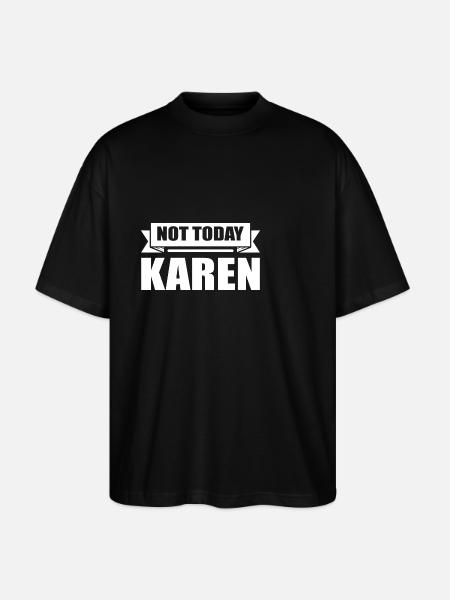 Karen - Stanley/Stella Oversized Unisex Organic T-shirt Blaster 2.0 - black