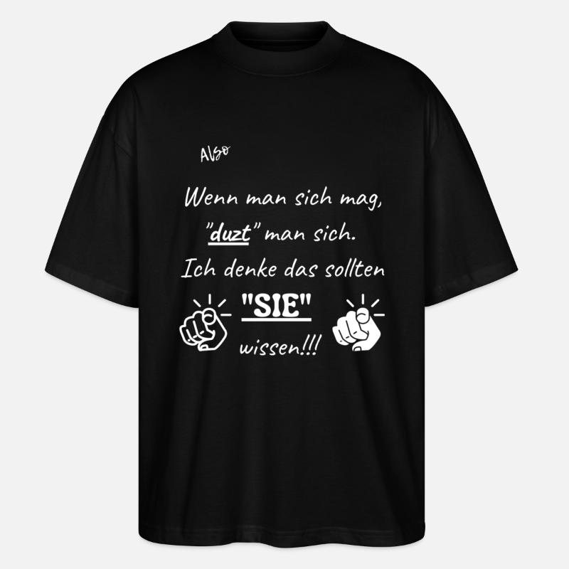 Mögen - Stanley/Stella Oversized Unisex Bio T-Shirt Blaster 2.0 - Schwarz