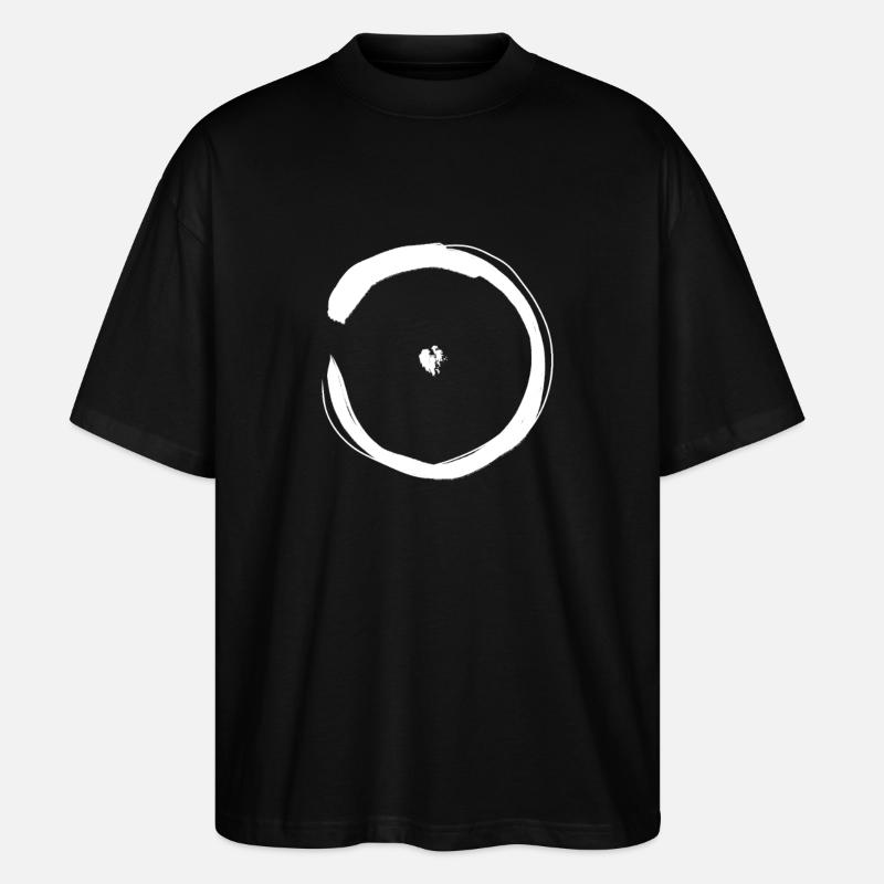 Symbole d’astrologie du soleil - T-shirt bio Blaster 2.0 coupe oversize Stanley/Stella Unisexe - noir