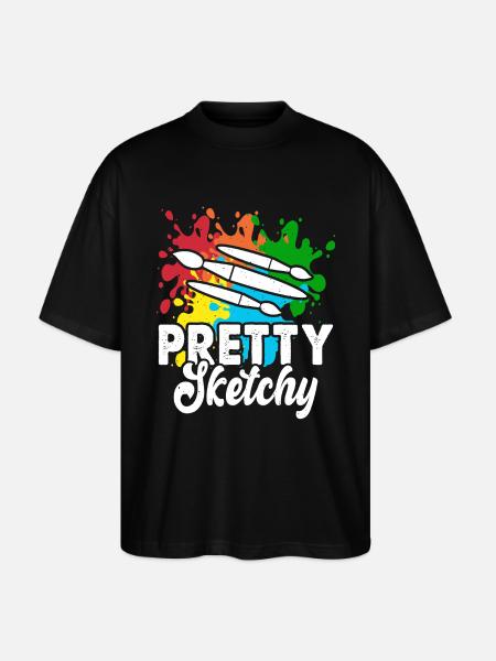 Artist - Stanley/Stella Oversized Unisex Organic T-shirt Blaster 2.0 - black