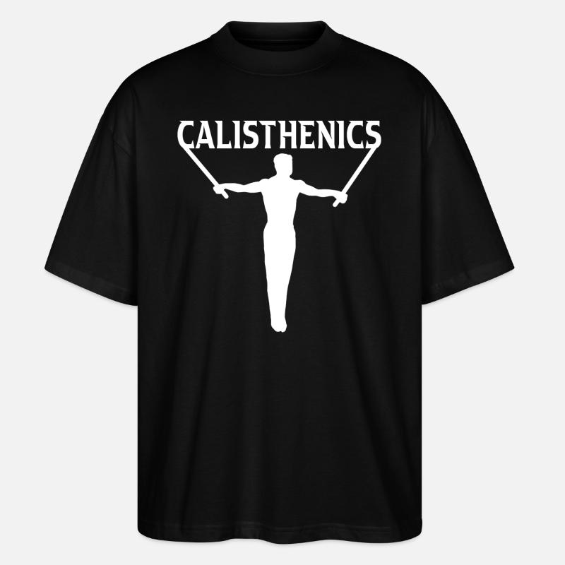 Calisthenics - Stanley/Stella Oversized Unisex Organic T-shirt Blaster 2.0 - black