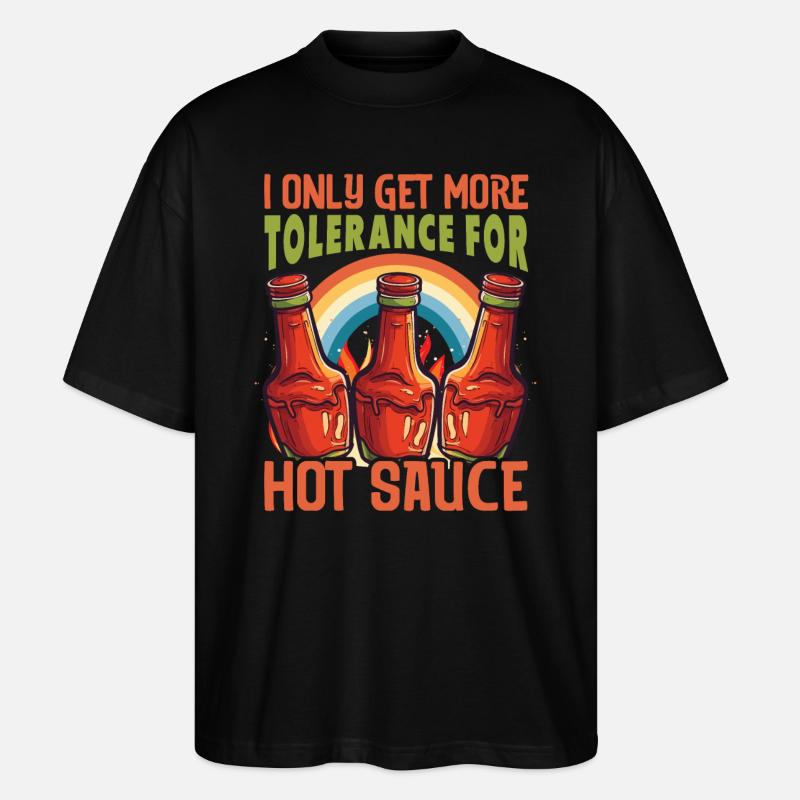 Passionnés de cuisine - T-shirt bio Blaster 2.0 coupe oversize Stanley/Stella Unisexe - noir