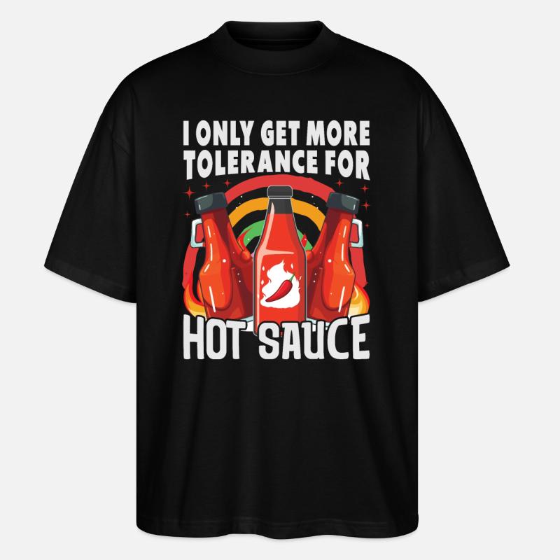 Passionnés de cuisine - T-shirt bio Blaster 2.0 coupe oversize Stanley/Stella Unisexe - noir