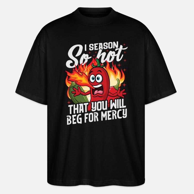 Cooking enthusiasts - Stanley/Stella Oversized Unisex Organic T-shirt Blaster 2.0 - black