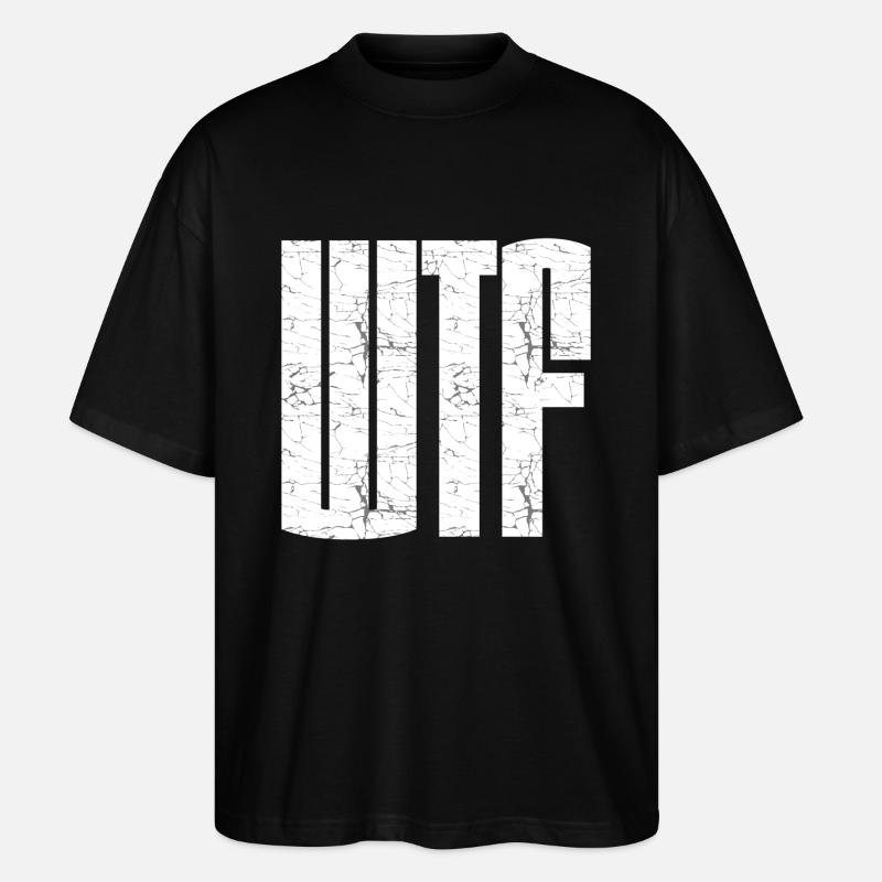 WTF - Stanley/Stella Oversized Unisex Bio T-Shirt Blaster 2.0 - Schwarz