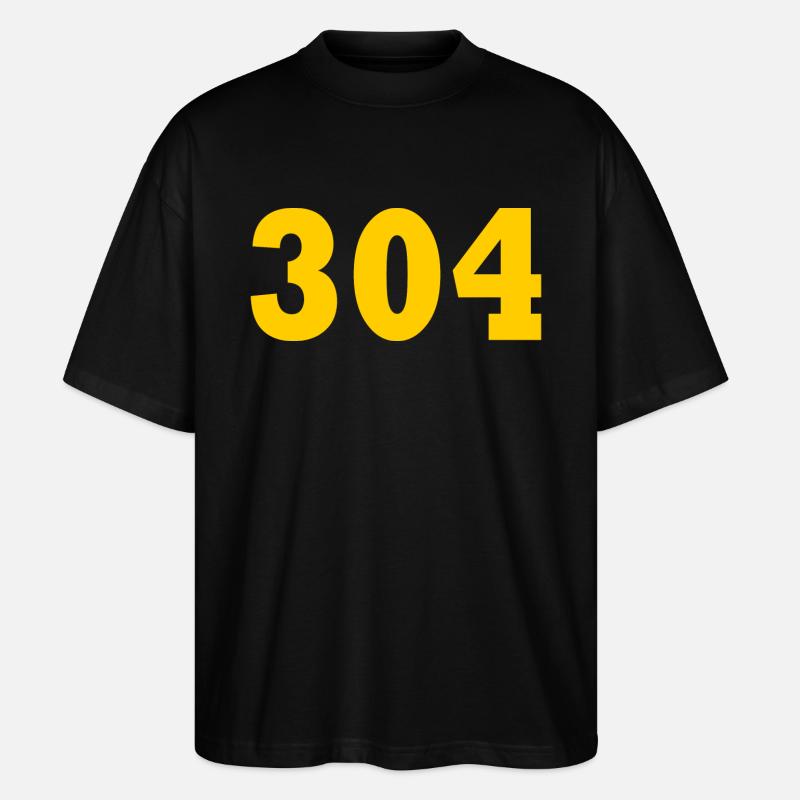 304 - Stanley/Stella Oversized Unisex Bio T-Shirt Blaster 2.0 - Schwarz