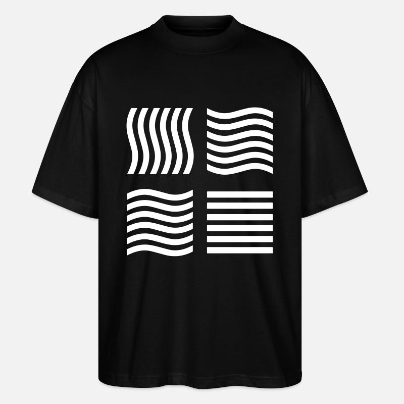 The Fifth Element - Stanley/Stella Oversized Unisex Bio T-Shirt Blaster 2.0 - Schwarz