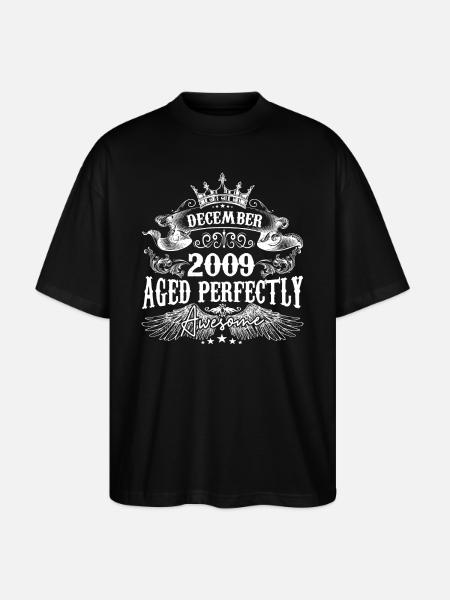 December 2009 Anniversary 2009 December - Stanley/Stella Oversized Unisex Organic T-shirt Blaster 2.0 - black