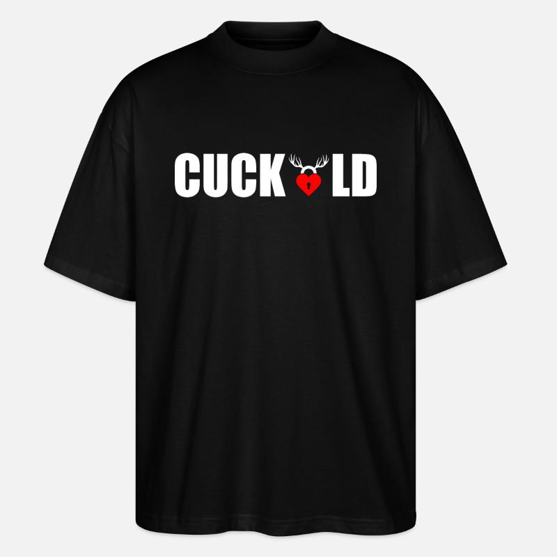 Cuckold - Stanley/Stella Oversized Unisex Bio T-Shirt Blaster 2.0 - Schwarz