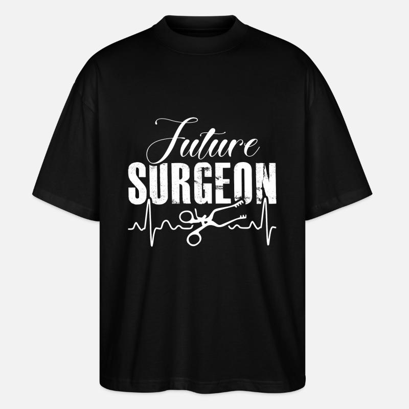 Surgeon Future Surgeon - Stanley/Stella Oversized Unisex Organic T-shirt Blaster 2.0 - black
