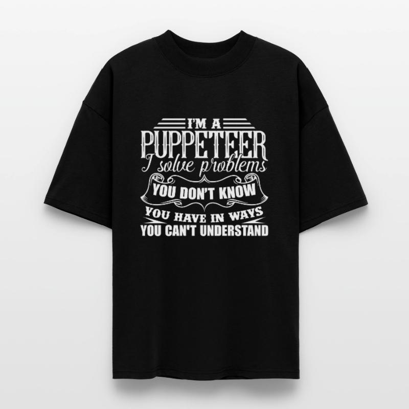 Puppeteer Solves Problems Stanley/Stella Oversized Unisex Organic T-shirt Blaster 2.0