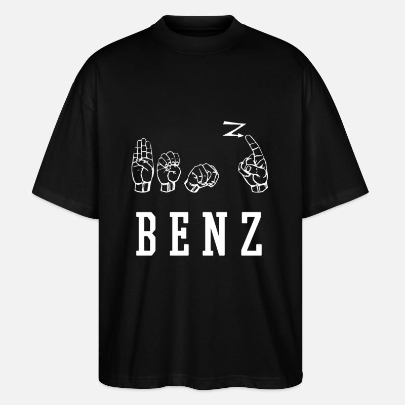 Benz - Stanley/Stella Oversized Unisex Bio T-Shirt Blaster 2.0 - Schwarz