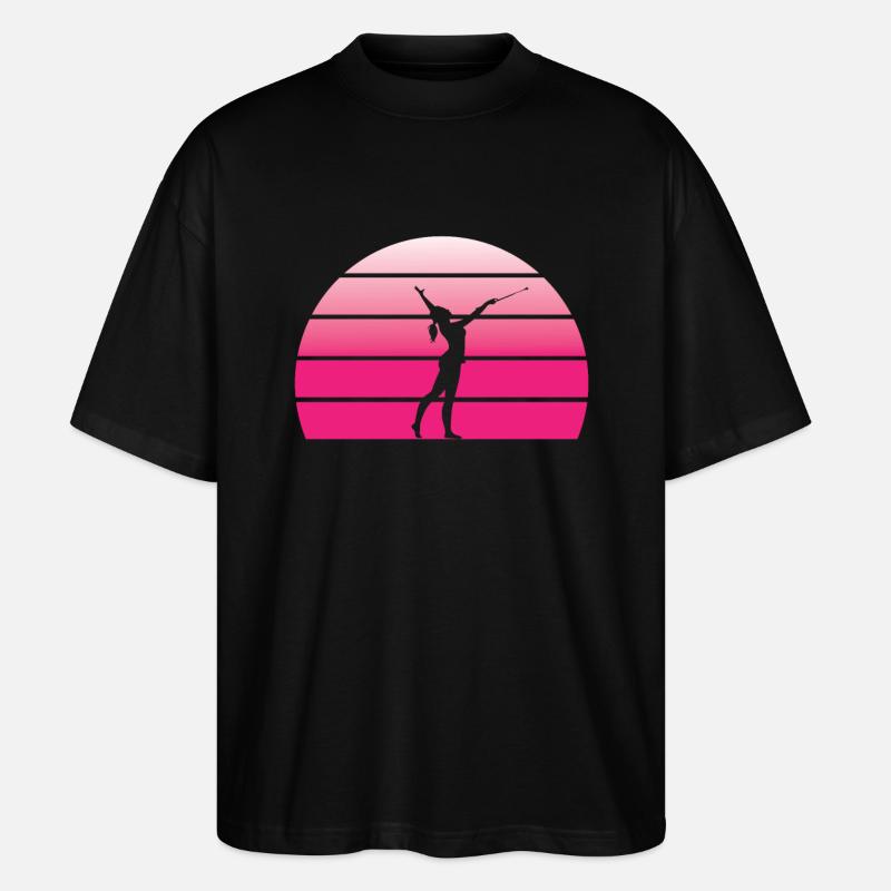 Majorette Silhouette - T-shirt bio Blaster 2.0 coupe oversize Stanley/Stella Unisexe - noir
