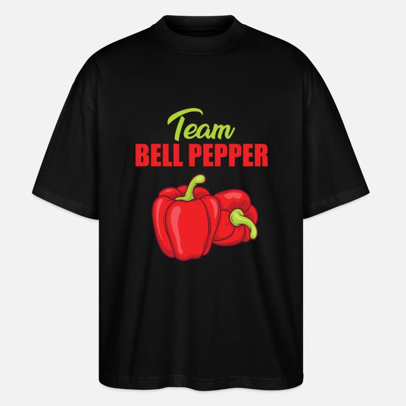Équipe Paprika - T-shirt bio Blaster 2.0 coupe oversize Stanley/Stella Unisexe - noir