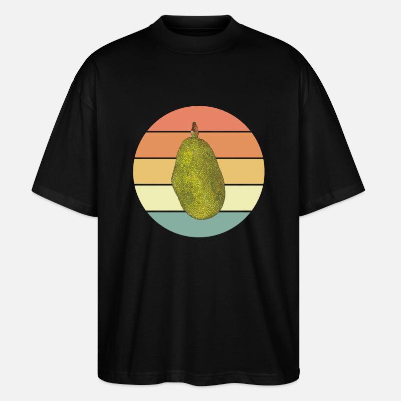 Jackfruit - Stanley/Stella Oversized Unisex Organic T-shirt Blaster 2.0 - black