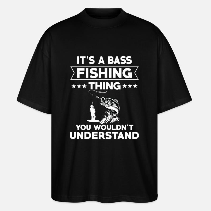 Barsch Angelb - Stanley/Stella Oversized Unisex Bio T-Shirt Blaster 2.0 - Schwarz