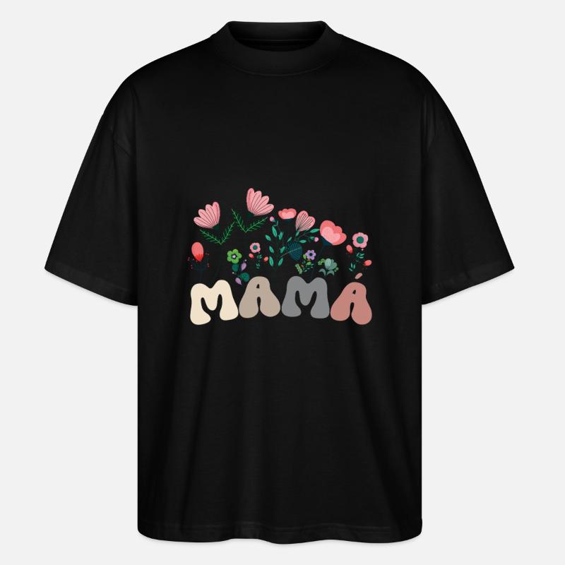 Die beste Mutter der Welt - Stanley/Stella Oversized Unisex Bio T-Shirt Blaster 2.0 - Schwarz