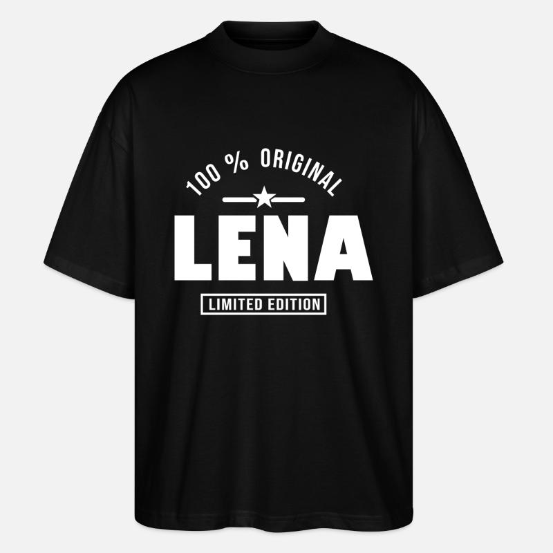 Lena lena - Stanley/Stella Oversized Unisex Organic T-shirt Blaster 2.0 - black