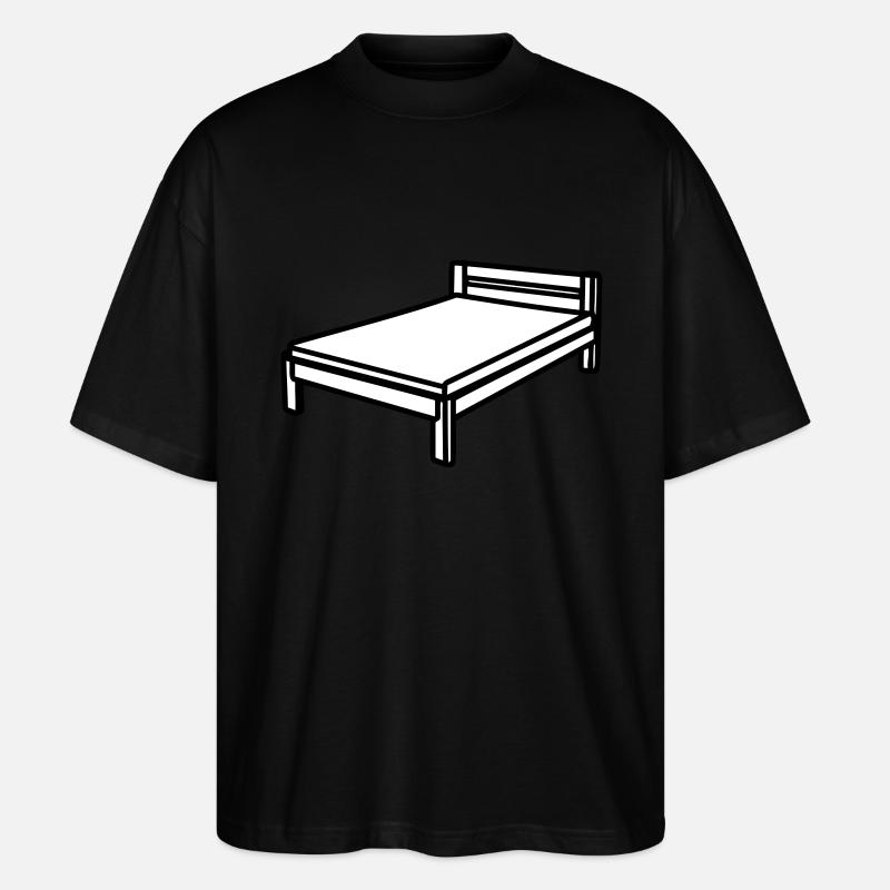 Bett - Stanley/Stella Oversized Unisex Bio T-Shirt Blaster 2.0 - Schwarz