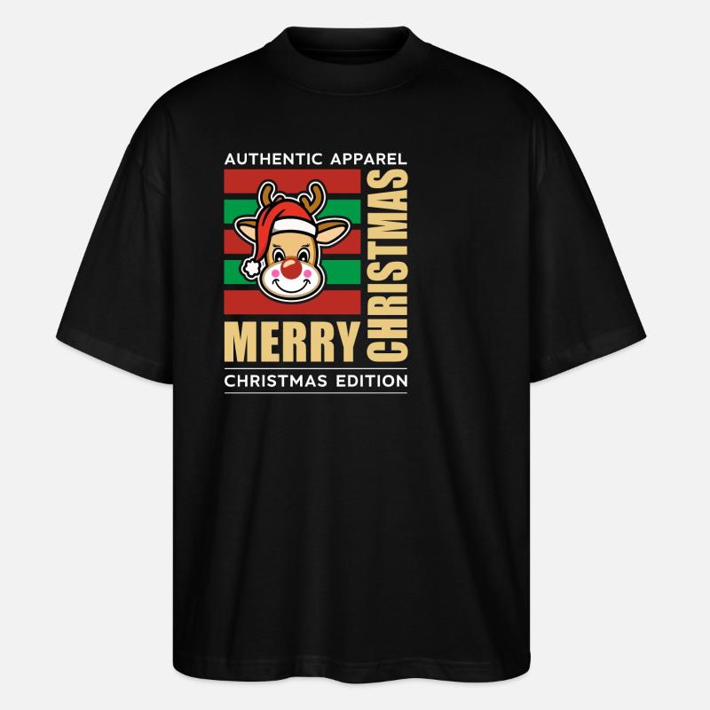 Joyeux Noël - T-shirt bio Blaster 2.0 coupe oversize Stanley/Stella Unisexe - noir