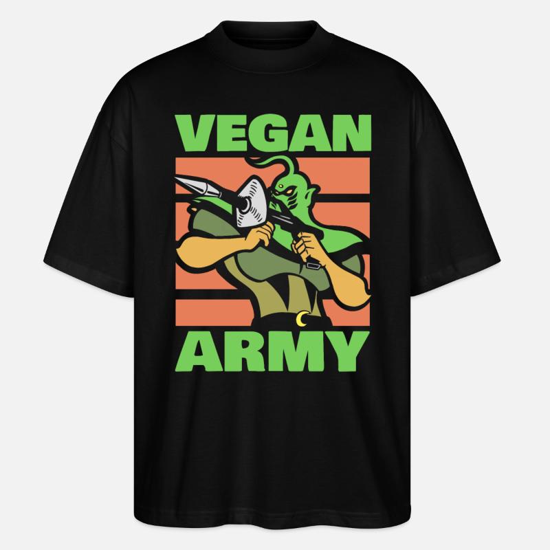VG ARMY - T-shirt bio Blaster 2.0 coupe oversize Stanley/Stella Unisexe - noir