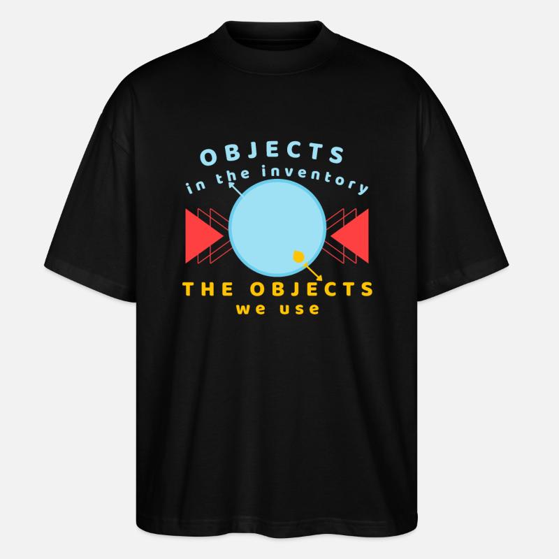 Inventory full - Stanley/Stella Oversized Unisex Organic T-shirt Blaster 2.0 - black
