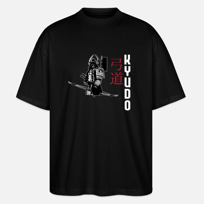 Kyudo - Stanley/Stella Oversized Unisex Bio T-Shirt Blaster 2.0 - Schwarz