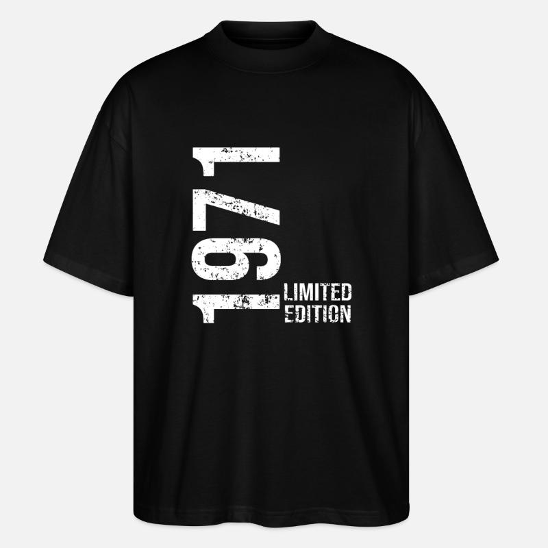 Edition Limitée De 1971 - T-shirt bio Blaster 2.0 coupe oversize Stanley/Stella Unisexe - noir