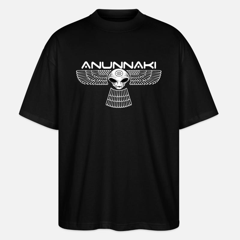 Die Anunnaki - Stanley/Stella Oversized Unisex Bio T-Shirt Blaster 2.0 - Schwarz