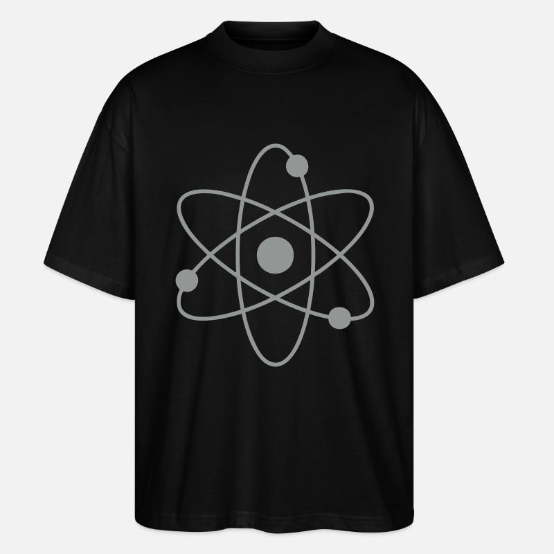 atome - Stanley/Stella Oversized Unisex Bio T-Shirt Blaster 2.0 - Schwarz