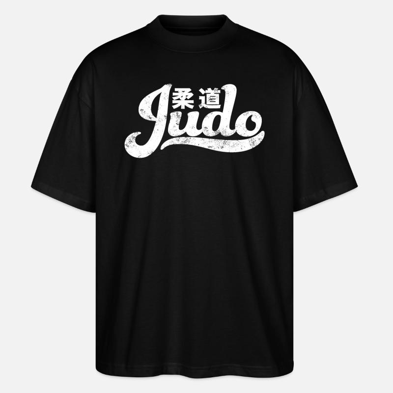 Judo - T-shirt bio Blaster 2.0 coupe oversize Stanley/Stella Unisexe - noir