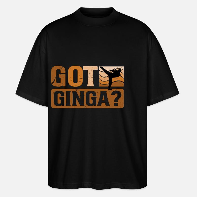 Git Ginga ? - T-shirt bio Blaster 2.0 coupe oversize Stanley/Stella Unisexe - noir