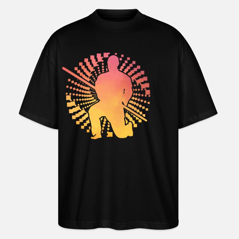 Aikido - Stanley/Stella Oversized Unisex Bio T-Shirt Blaster 2.0 - Schwarz
