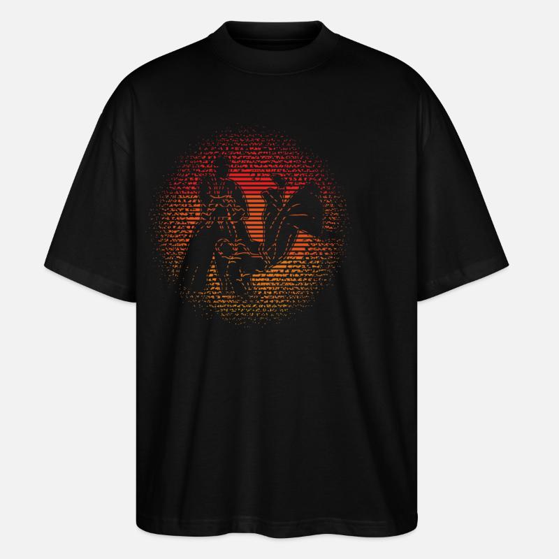 Aikido - Stanley/Stella Oversized Unisex Bio T-Shirt Blaster 2.0 - Schwarz