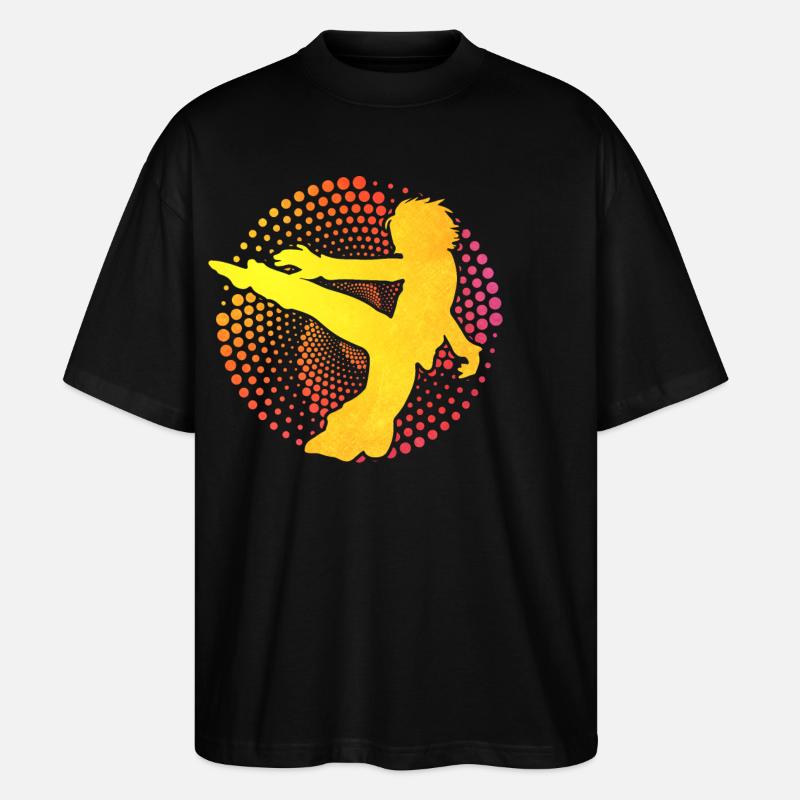 Capoeira - Stanley/Stella Oversized Unisex Bio T-Shirt Blaster 2.0 - Schwarz