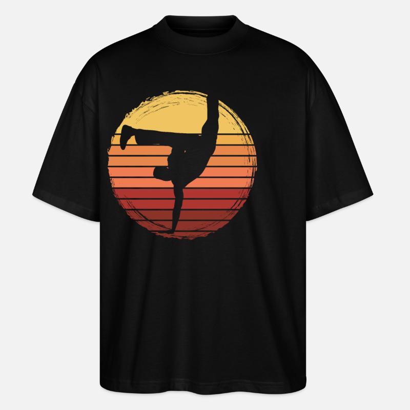 Capoeira - Stanley/Stella Oversized Unisex Bio T-Shirt Blaster 2.0 - Schwarz