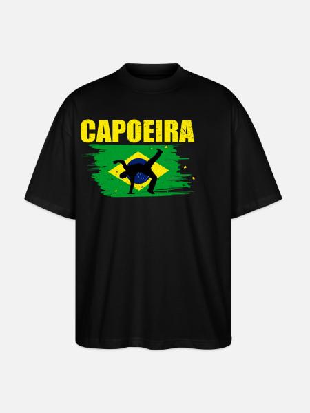 Capoeira - Stanley/Stella Oversized Unisex Organic T-shirt Blaster 2.0 - black