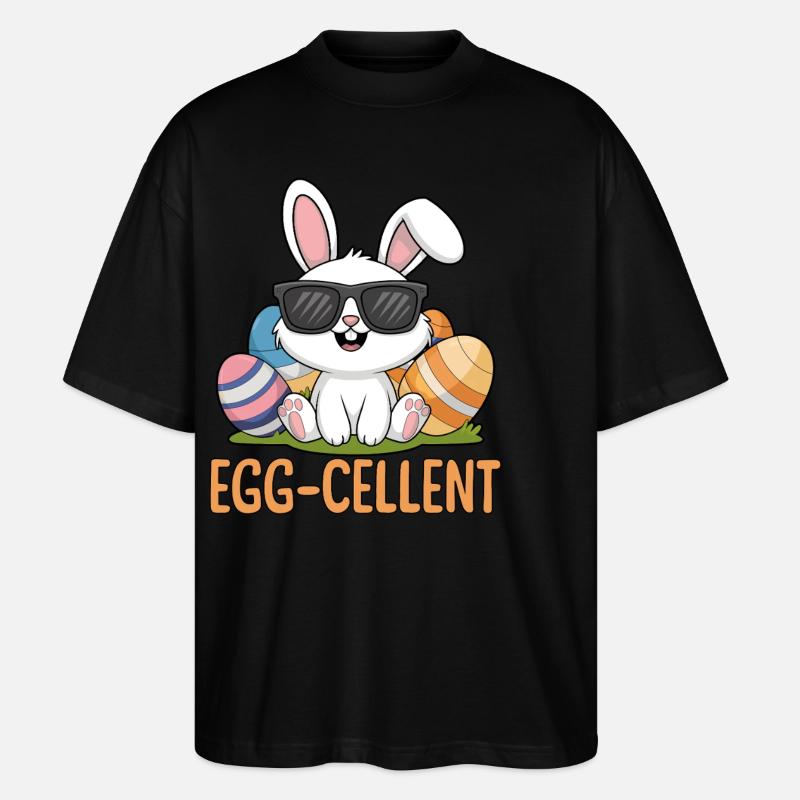 Ei Cellent - Stanley/Stella Oversized Unisex Bio T-Shirt Blaster 2.0 - Schwarz
