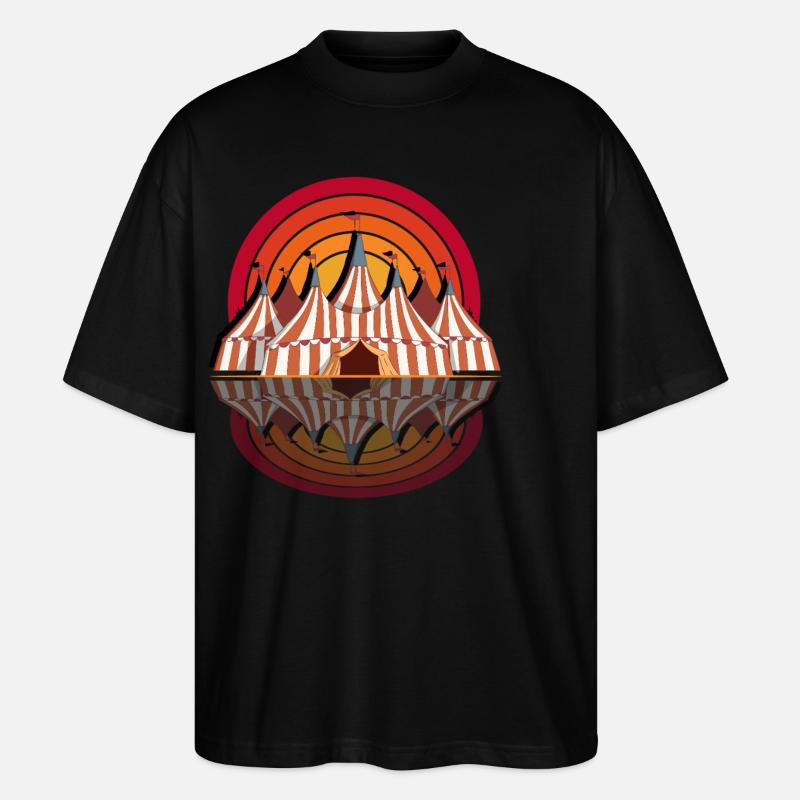 Zircus - Stanley/Stella Oversized Unisex Bio T-Shirt Blaster 2.0 - Schwarz