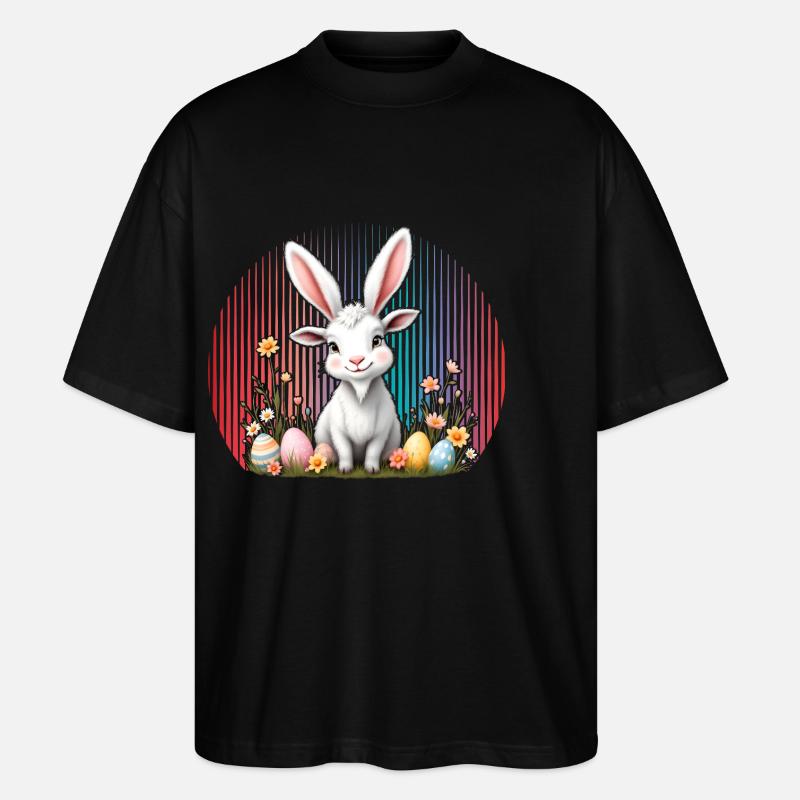 Easter - Stanley/Stella Oversized Unisex Organic T-shirt Blaster 2.0 - black