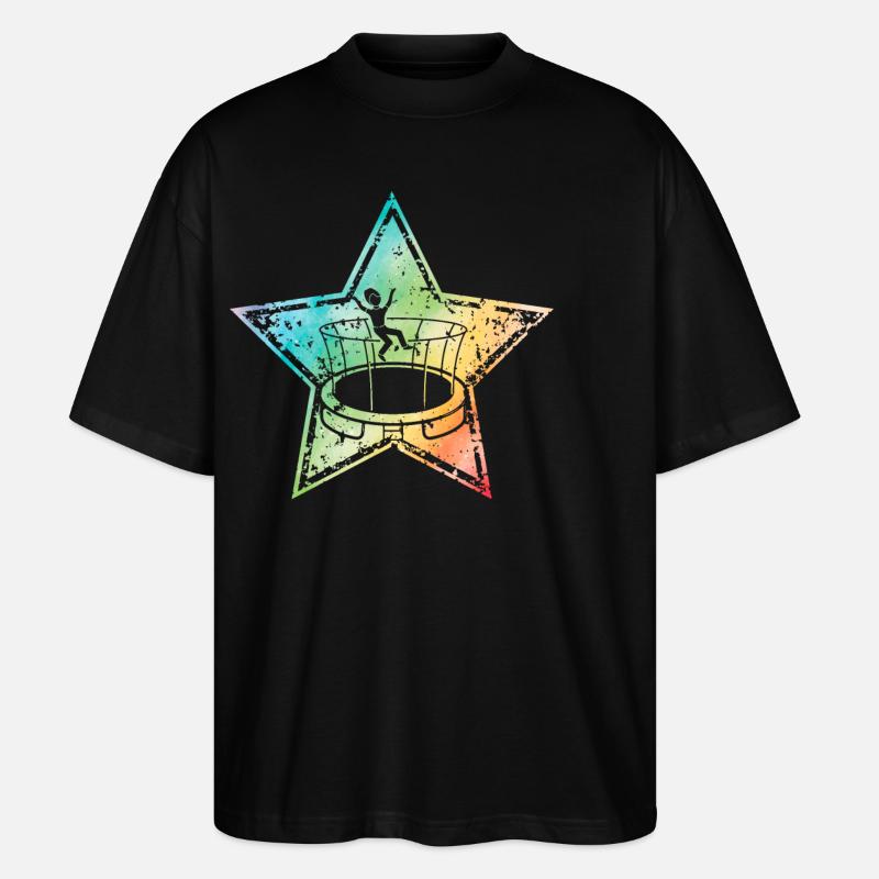 Trampoline - T-shirt bio Blaster 2.0 coupe oversize Stanley/Stella Unisexe - noir